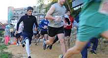 runners during Heal to Heel 5k